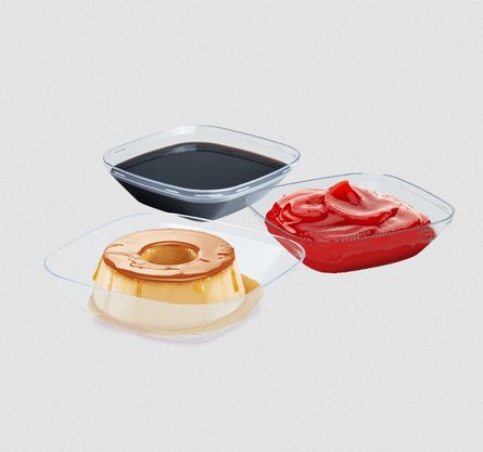 Mini Prato 7,5cm Preto com 10 un. - Strawplast