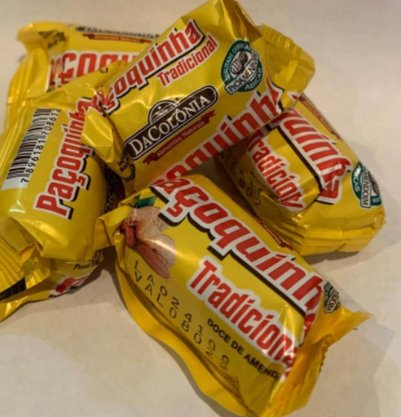 Paçoca Rolha de Amendoim 140g com 10 Unidades – DaColônia