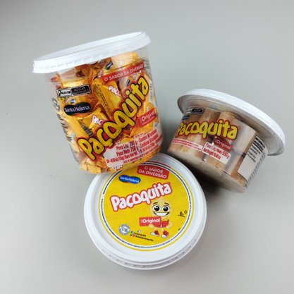 Paçoca Rolha de Amendoim 550g com 25 Unidades – Santa Helena