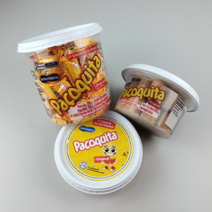 Paçoca Rolha de Amendoim 750g com 50 Unidades – Santa Helena