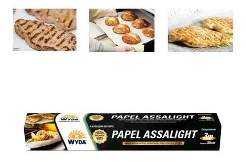 Papel Assalight rolo 30cm x 3m – Wyda
