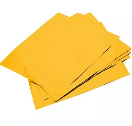 Papel Chumbo com 300 Unidade Amarelo 10x9,8cm – Cromus 