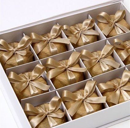 Papel para Bem Casado Liso com 40 Bronze