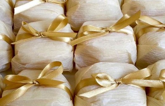 Papel para Bem Casado Liso com 40 Champagne Perolado