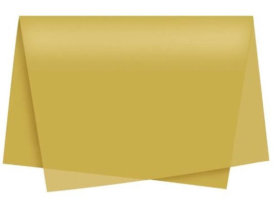 Papel Seda 49x69 Metal Ouro Unidade – Cromus (PACOTE FECHADO)