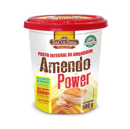 Pasta de Amendoim AmendoPower 500g – DaColônia