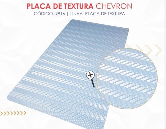 Placa de Textura Chevron – BWB