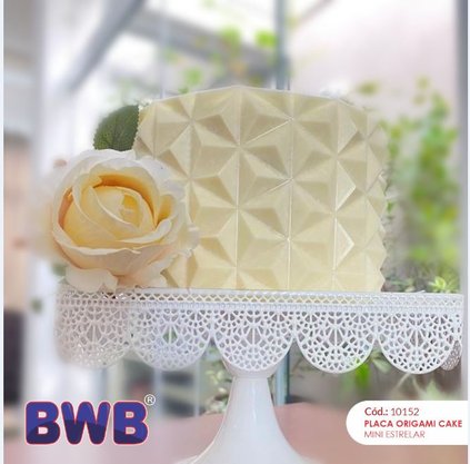 Placa Origami Cake Mini Estrelar – BWB