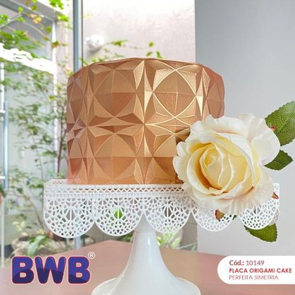 Placa Origami Cake Perfeita Simetria– BWB