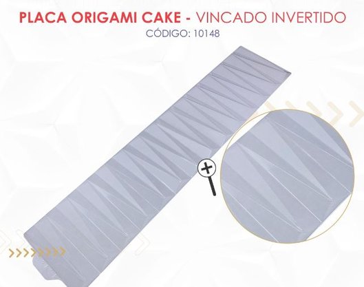 Placa Origami Cake Vincado Invertido– BWB