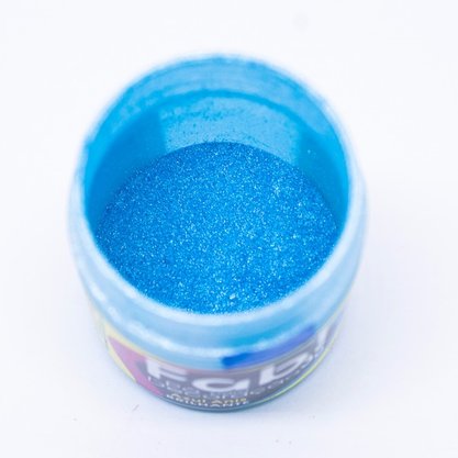 Pó decorativo Fab! Cintilante Azul Anis 3g