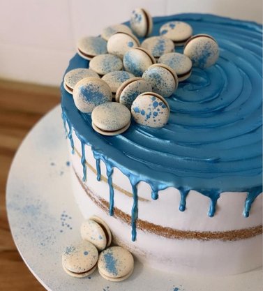 Pó decorativo Fab! Cintilante Azul Anis 3g