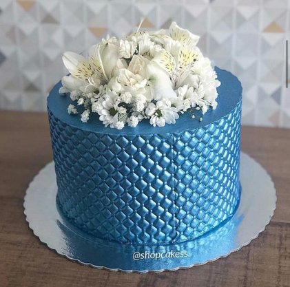 Pó decorativo Fab! Cintilante Azul Anis 3g