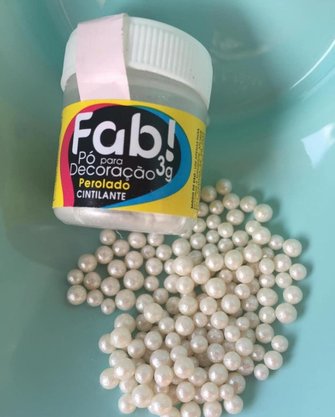 Pó decorativo Fab! Cintilante Perolado 3g