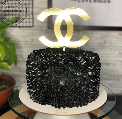 Pó decorativo Fab! Cintilante Preto 3g