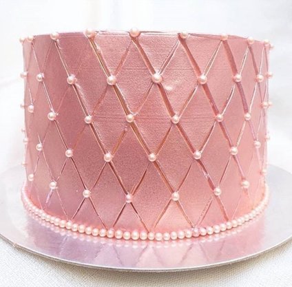 Pó decorativo Fab! Cintilante Rosa Seco 3g