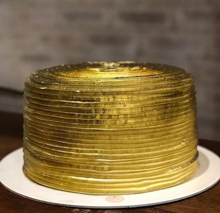 Pó decorativo Fab! Metálico Dourado 5g