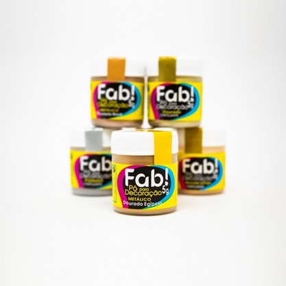 Pó decorativo Fab! Metálico Dourado antigo 3g