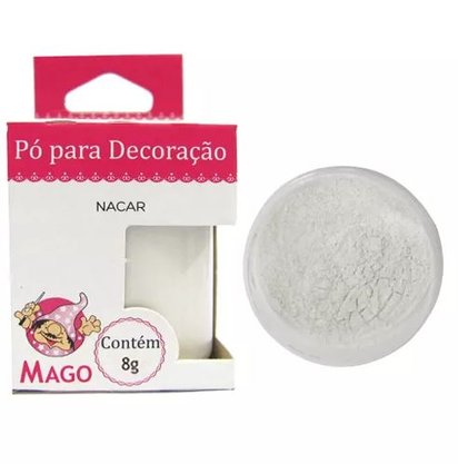 Pó decorativo Mago Cintilante Nacar 8g