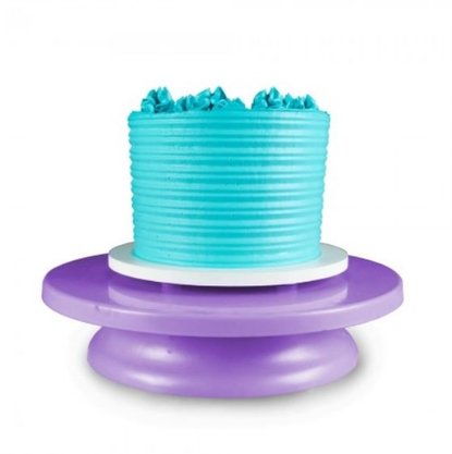 Prato Giratório Bailarina para bolo 29,5cm Lavanda – Bluestar