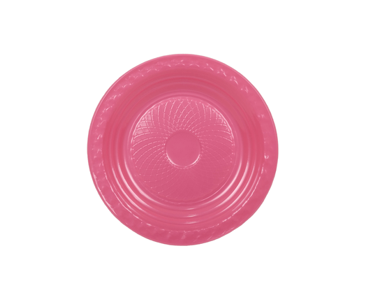 Prato Neon Rosa com 10 unidades – Forfest