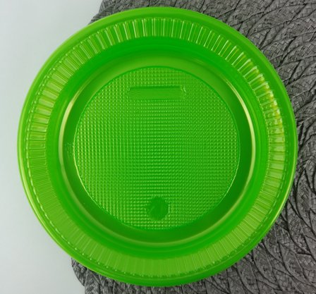 Prato Neon Verde com 10 unidades – Forfest