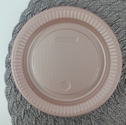 Prato para Bolo 15cm Perolado Rosa Gold – Bello Festas 