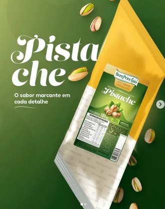 Recheio e Cobertura Pistache 1.01kg – Bom Princípio
