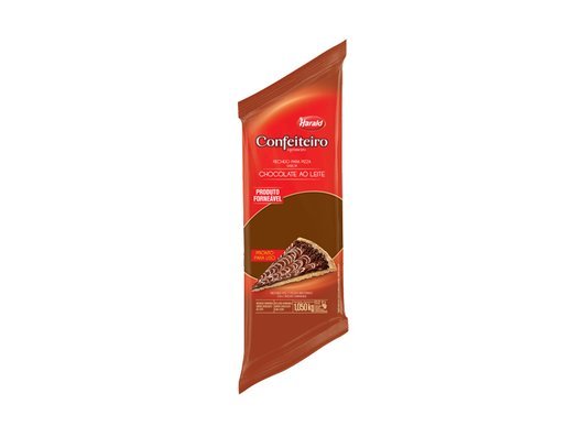 Recheio Forneável Confeiteiro Ao Leite 1,05kg – Harald (CAIXA FECHADA)