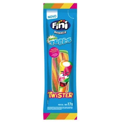 Regaliz Fini Tubes 12x15g Azedinho Twister