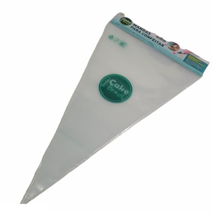 Saco de Confeitar Descartável Grande 40cm – 5 unidades – Cake Brasil