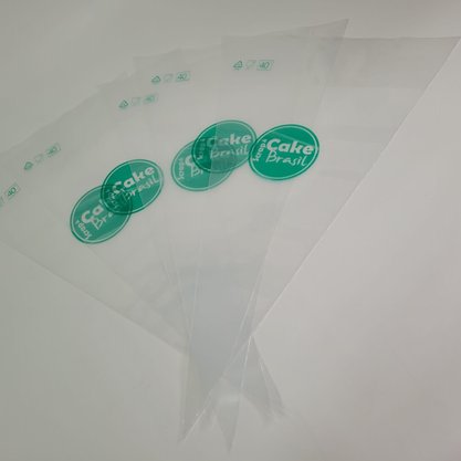 Saco de Confeitar Descartável Grande 40cm – 5 unidades – Cake Brasil