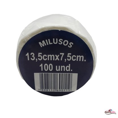 Saco para Cachorro Quente 13,5 x 7,5cm Rolo com 100un. – Milusos 
