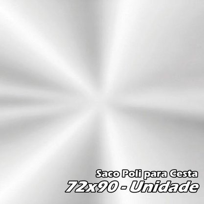 Saco Poli Incolor para Cesta 72x90 – Cromus (PACOTE FECHADO COM 25 UNIDADES)