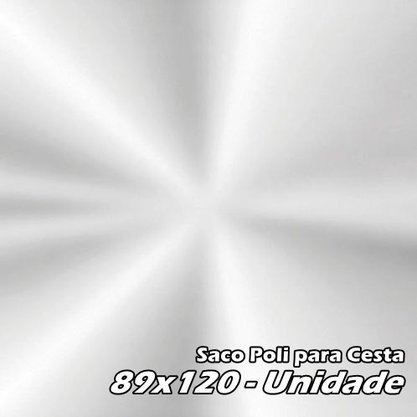Saco Poli Incolor para Cesta 89x120 – Cromus (PACOTE FECHADO COM 25 UNIDADES)