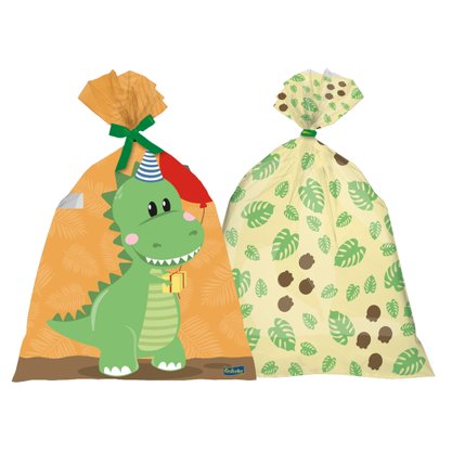 Sacola Surpresa decorativa – Dino Baby C/8 - Festcolor