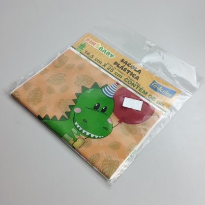 Sacola Surpresa decorativa – Dino Baby C/8 - Festcolor