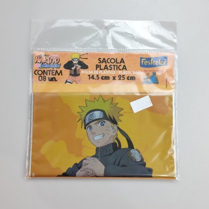 Sacola Surpresa decorativa – Naruto C/8 - Festcolor