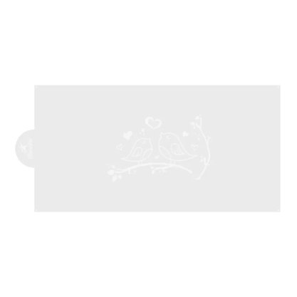 Stencil para Bolo – Pombinhos - Bluestar