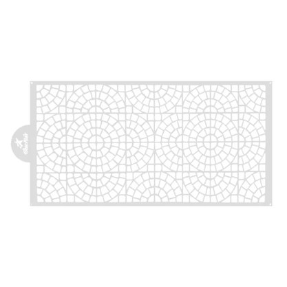 Stencil para Bolo – Vitral - Bluestar