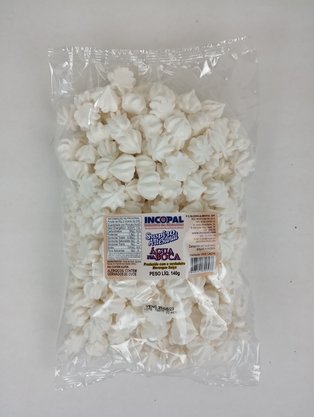 Suspiro Artesanal Branco 140g – Incopal