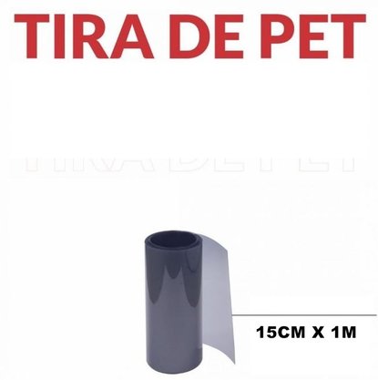 Tira de acetato PET 15cm x 1m - BWB