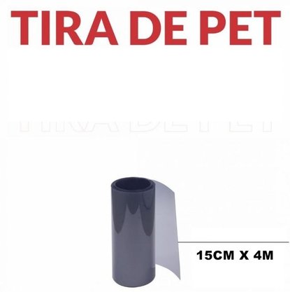 Tira de acetato PET 15cm x 4m - BWB