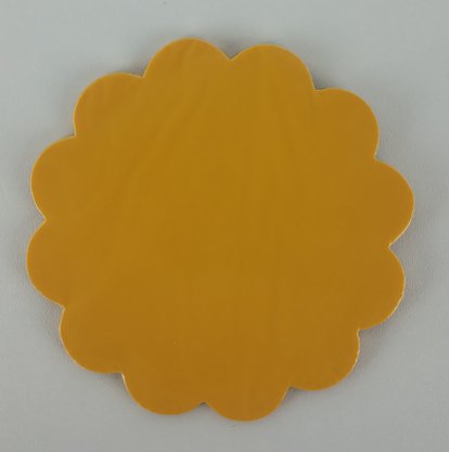Toalha Poli Chapado Nº9 Amarelo C/100