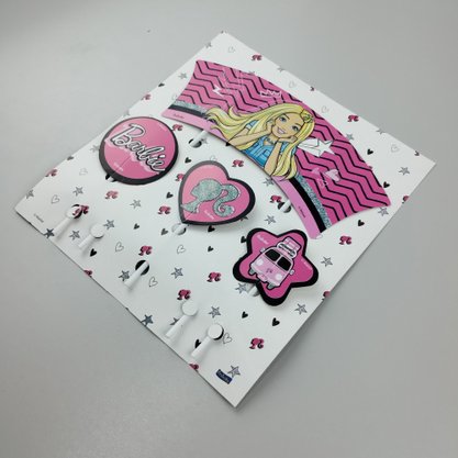 Topo de Bolo decorativo – Barbie - Festcolor