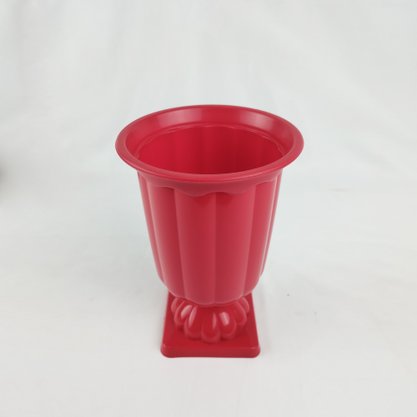Vaso Grego Decorativo – Vermelho - 19x12,5 – Tasil
