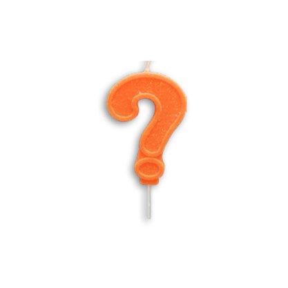 Vela Laranja Neon N°? –– 7,5cm – Make+