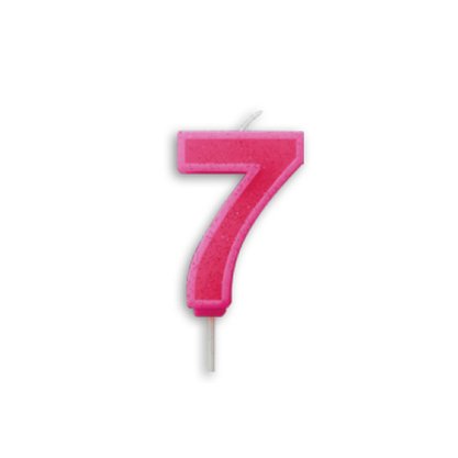 Vela Pink Neon N°7 –– 7,5cm – Make+