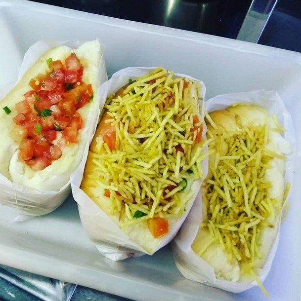 Cachorro Quente / Hot Dog Saco Branco Com 100 Unidades