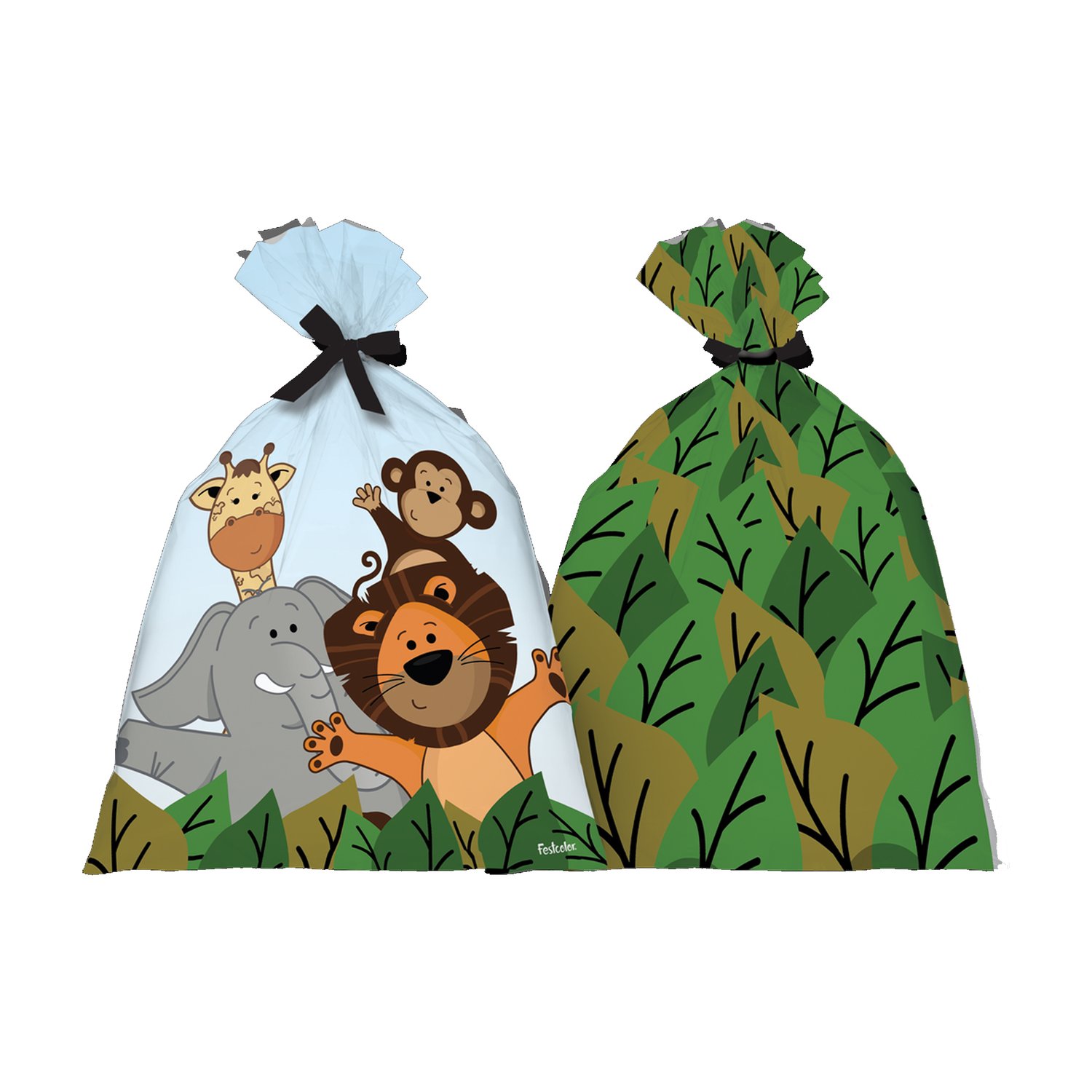 Sacola Surpresa decorativa – Safari C/8 - Festcolor